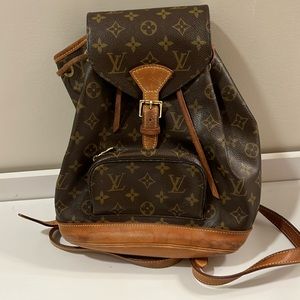 Louis Vuitton backpack purse